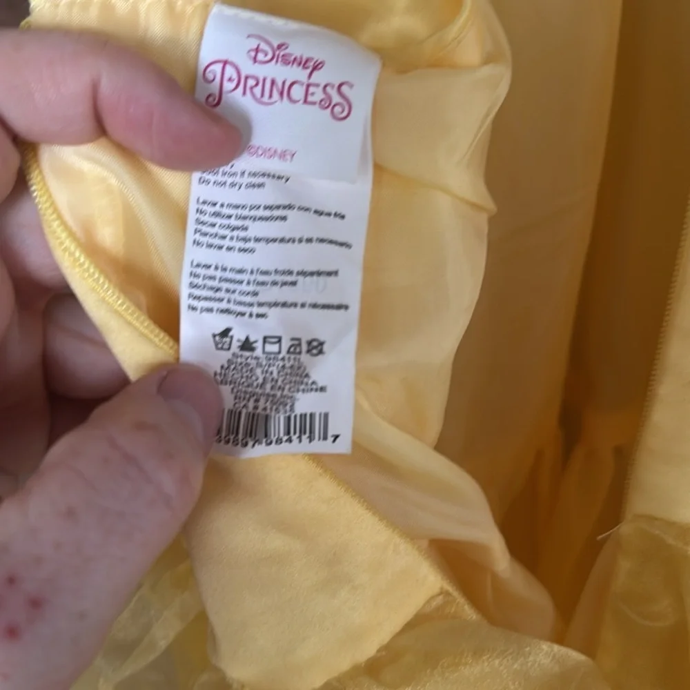 Disney Princess  Belle Gown size 4-6X